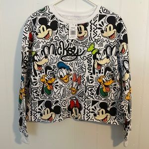 NWT Disney Crop long sleeve
